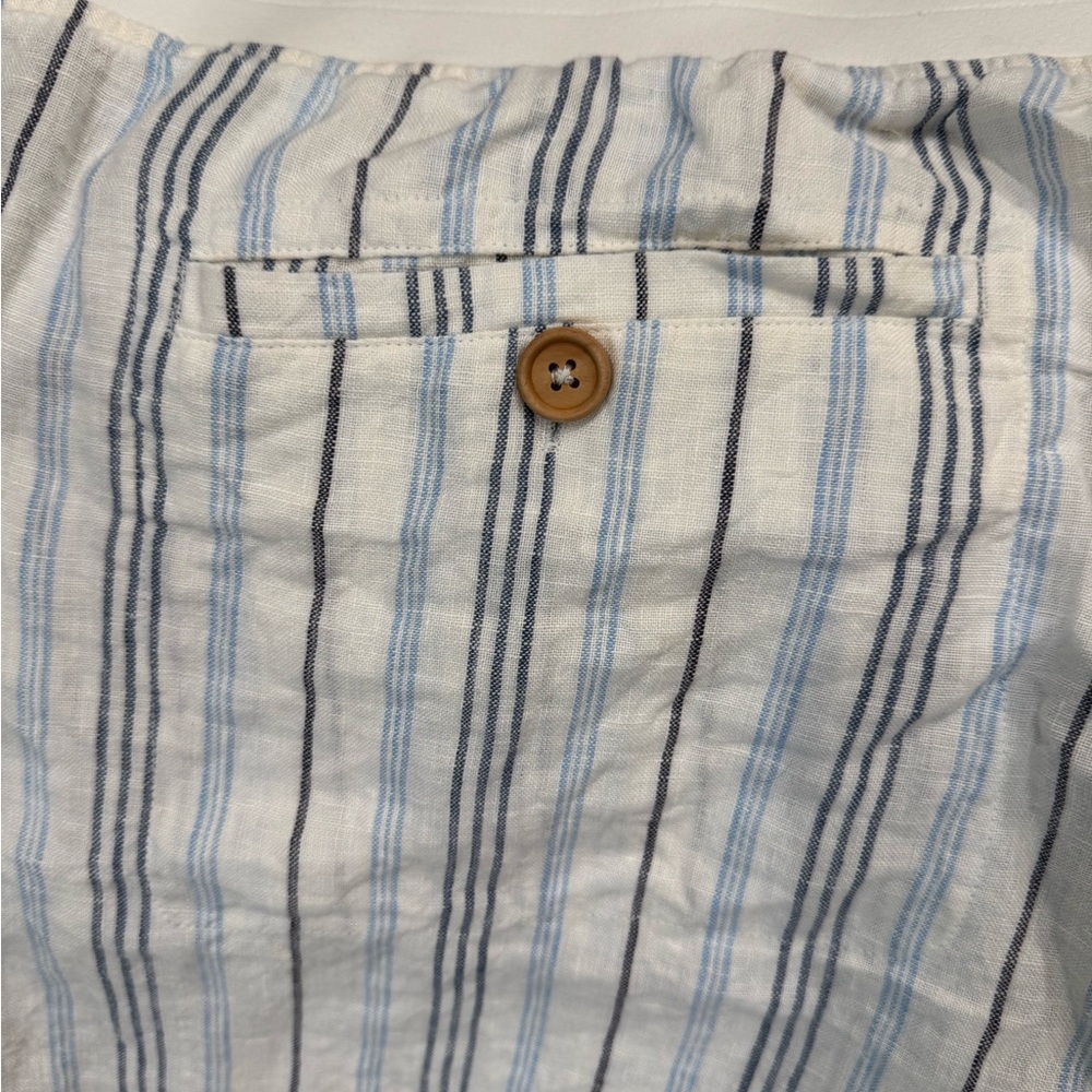 Striped Linen Pants - Picture 3 of 7